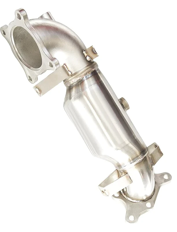 Invidia 17+ Honda Civic Type-R FK8 76mm Downpipe with High Flow Cat