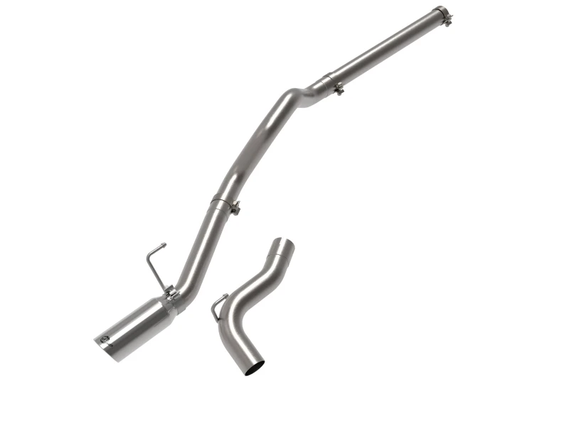 aFe Vulcan Serie 3in 304SS DPF-Back Auspuffanlage mit polierter Spitze 14-18 Mercedes-Benz Sprinter 2500