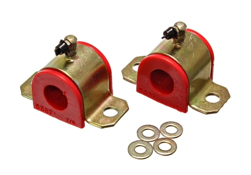 Energy Suspension 00-05 Toyota Celica Rot 22mm Vorderer Stabilisatorrahmen-Buchsen (Schmierbarer Rahmenbuchsen)