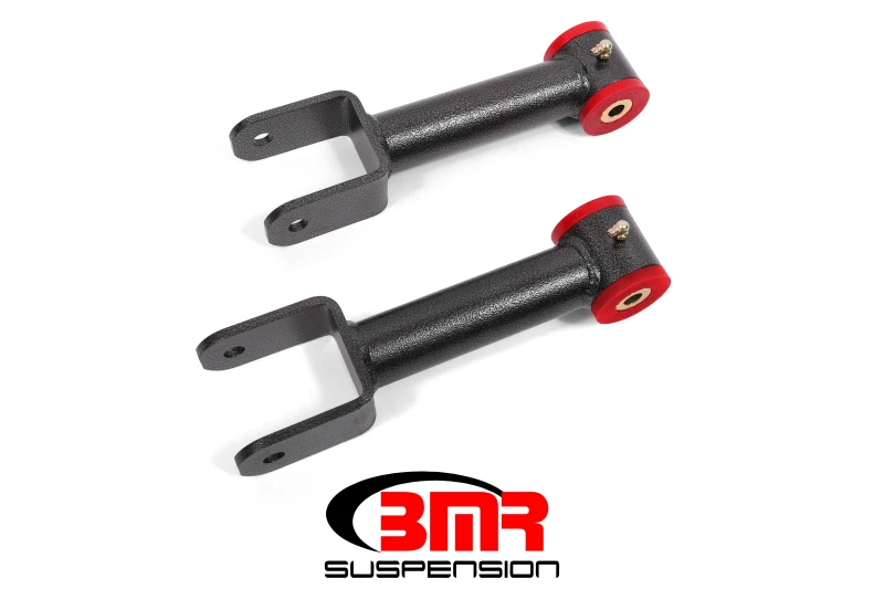 BMR 79-04 Fox Mustang nicht einstellbare obere Kontrollarme (Polyurethan) - Schwarz Hammertone