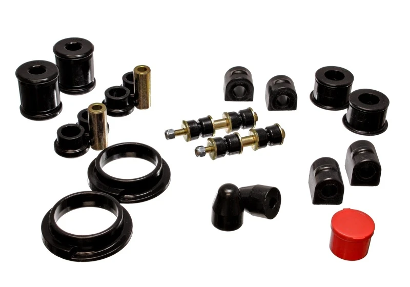 Energy Suspension 00-04 Ford Focus Schwarzes Hyper-Flex Master Bushing Set