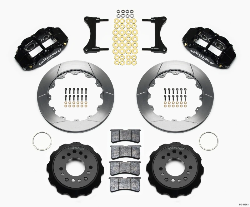 Wilwood Narrow Superlite 6R Front-Hat-Kit 12,88 Zoll 93-96 Mazda RX7