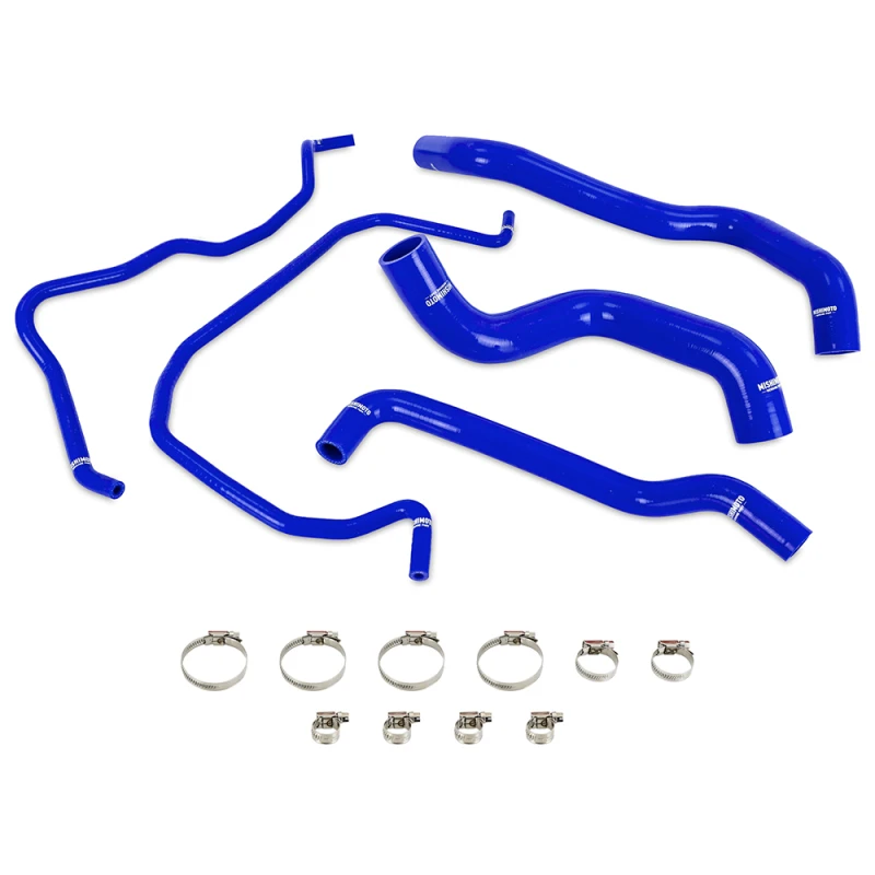 Mishimoto 2019+ Chevrolet Silverado 1500 Silikon-Schlauch-Kit - Blau