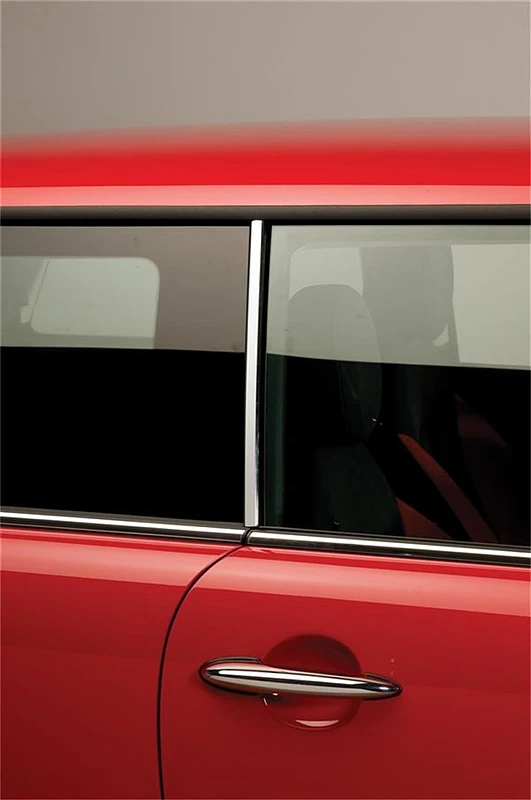 Putco 07-14 Mini Cooper - Säulenverkleidung Edelstahl Säulen Classic