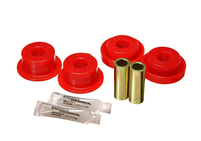 Energy Suspension 07-17 Jeep Wrangler JK Vorderer Kontrollarm-Busch - Achsposition nur - Rot