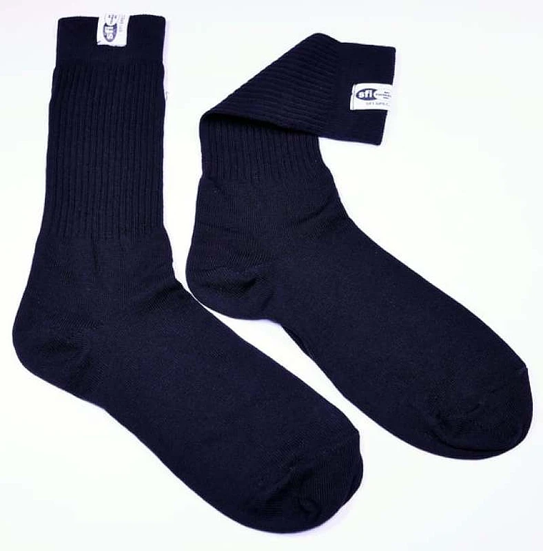 RaceQuip SFI 3.3 feuerhemmende Socken XX-Small -Schuhgröße K8-13 Schwarz