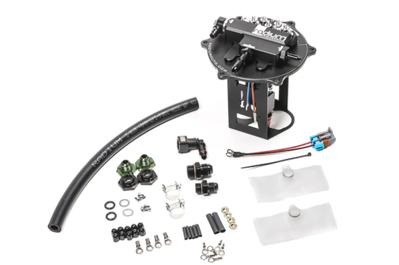 Radium Engineering EVO 7/8/9 Kraftstoffpumpenhalter für Walbro F90000267/274/285 - Pumpen nicht enthalten