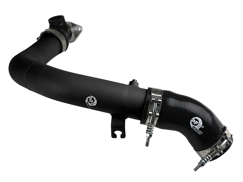 aFe BladeRunner 2.5in Aluminium Hot Side Charge Pipe for 15-20 Subaru WRX 2.0T - Black