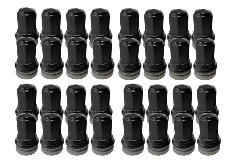 Ford Racing M14 x 1,5 schwarze Radmutter - Satz von 32