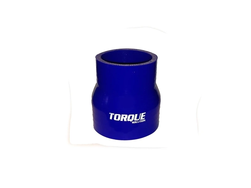 Torque Solution Transition Silikonverbinder: 2 Zoll auf 2,5 Zoll Blau Universal