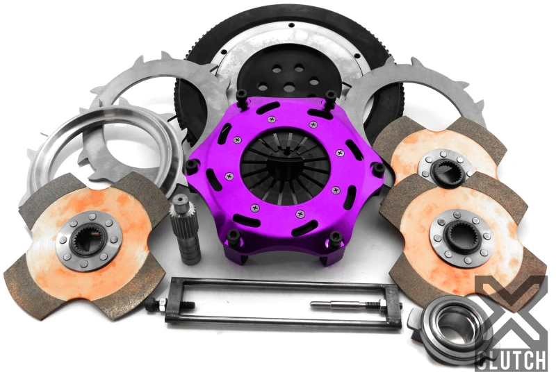 XClutch 7.25in Triple Solid Ceramic Clutch Kit for 1997 Mitsubishi Lancer EVO IV 2.0L
