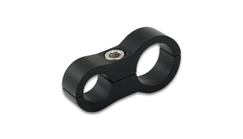 Vibrant Aluminium-Leitungstrenner-Halterung mit einem 17,5mm-Loch und einem 20,6mm-Loch