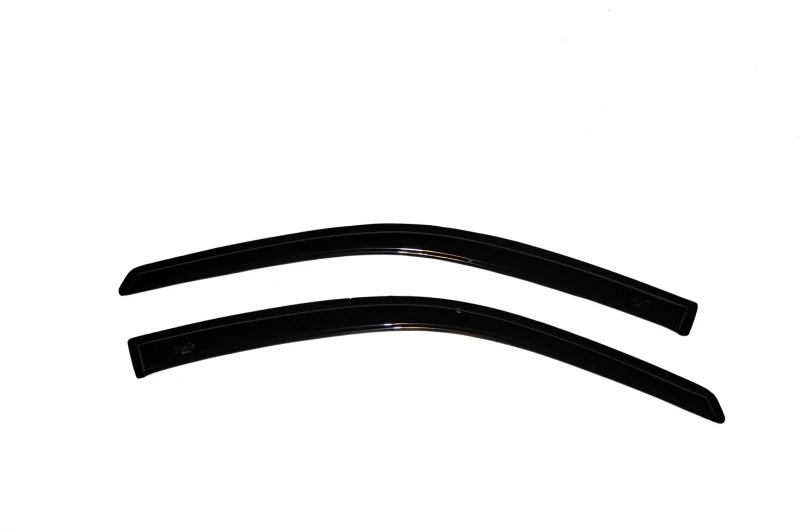 AVS Ventvisor Outside Mount Window Deflectors 2pc - Smoke for 97-01 Mitsubishi Mirage Coupe