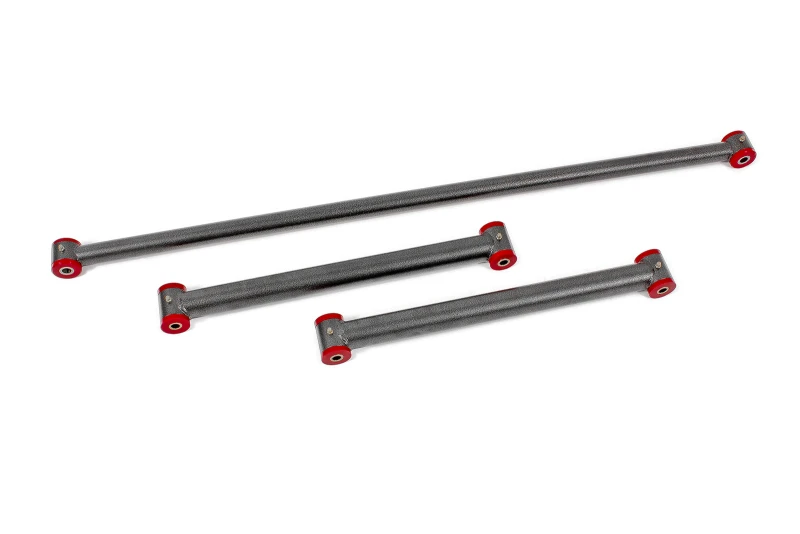 BMR 82-02 3. Generation F-Body On-Car einstellbares hinteres Federbein-Kit (Polyurethan) - Schwarz Hammertone