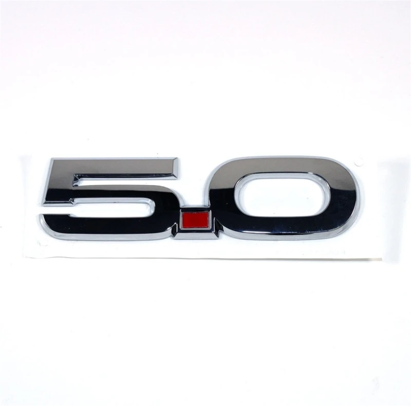 Ford Racing 15-17 Ford Mustang 5.0L Kotflügel Emblem Chrom