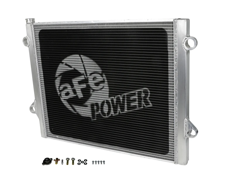 aFe BladeRunner Street Series Rohr- und Finnen-Aluminiumkühler 05-15 Toyota Tacoma L4 2.7L/V6 4.0L
