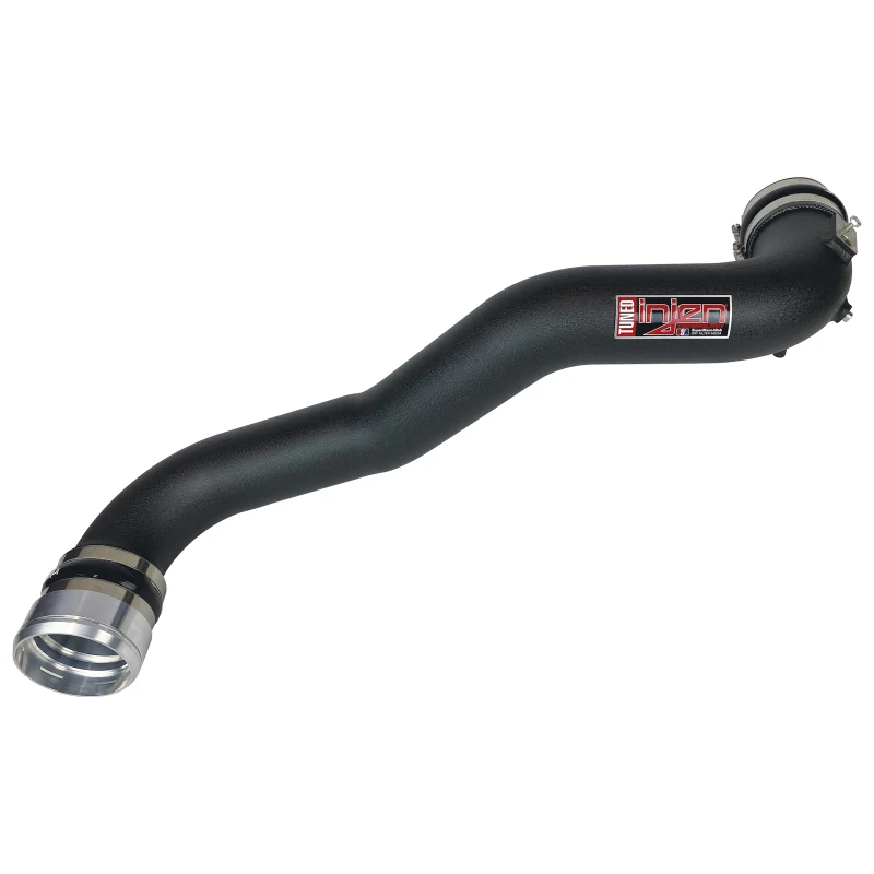 Injen 15-20 Ford F150 3.5L V6 (tt) Aluminium-Ladeluftkühler-Rohrkit - Wrinkle Black