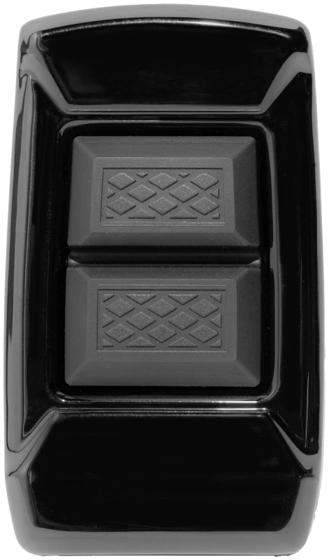 Kuryakyn Enygma Bremshebelauflage für FL Touring Modelle - Gloss Schwarz