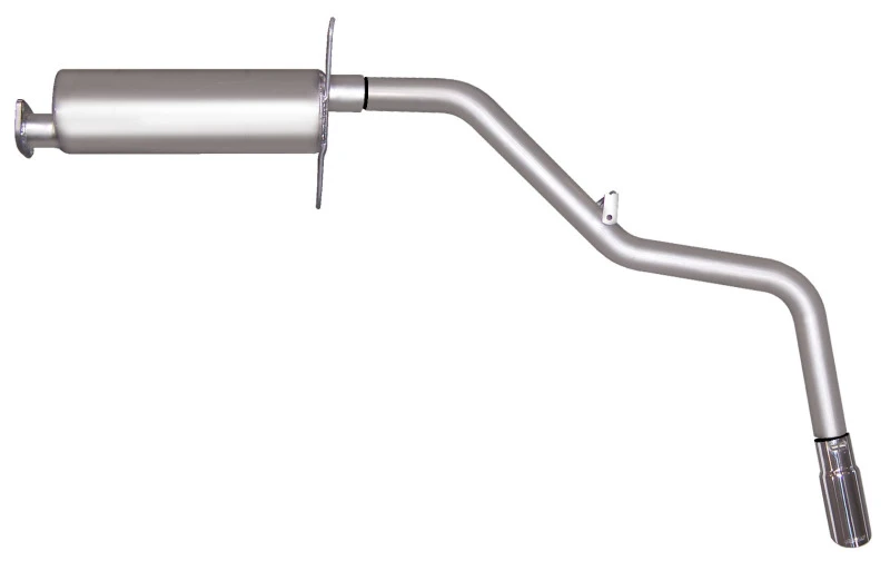 Gibson 98-99 Nissan Frontier SE 2.4L 2.5 Zoll Cat-Back Einzel Auspuff - Edelstahl
