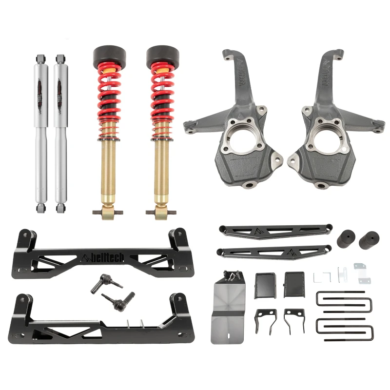 Belltech 19-23 Chevrolet Silverado / GMC Sierra 1500 4WD 6-8 Zoll Federungslift-Kit mit Stoßdämpfern