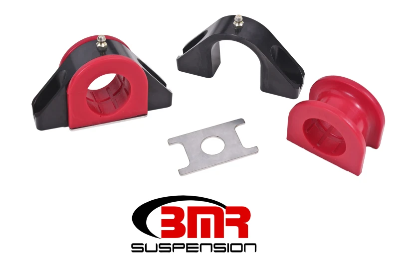 BMR Universeller 1,5-Zoll-Billet-Aluminium-Schwingstabhalter (Polyurethan) - Schwarz