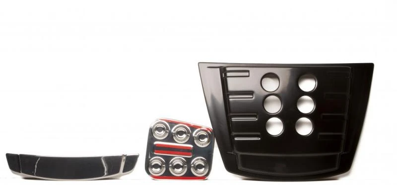 AVS Universaler Motorhaubenscoop - Rauch