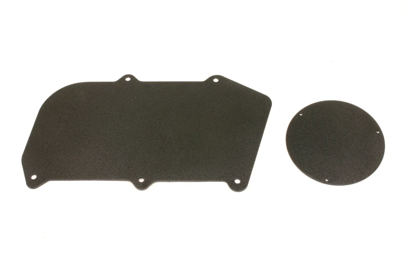 BMR 64-72 A-Body Heizung-Entfernungs-Panel Aluminium (Nur für Fahrzeuge ohne Klimaanlage) - Schwarz Hammertone