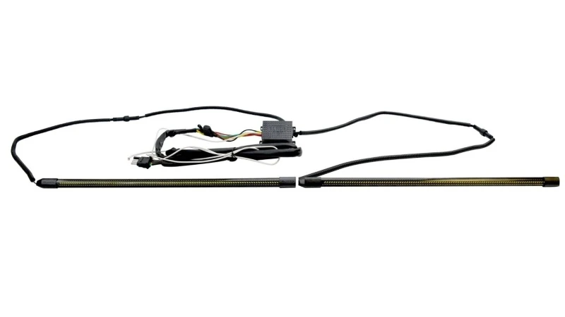 Putco 2019+ Ram 1500/Jeep Wrangler JK/JL 18 Zoll Rote Split Blade LED Heckleuchtenleiste (Paar)