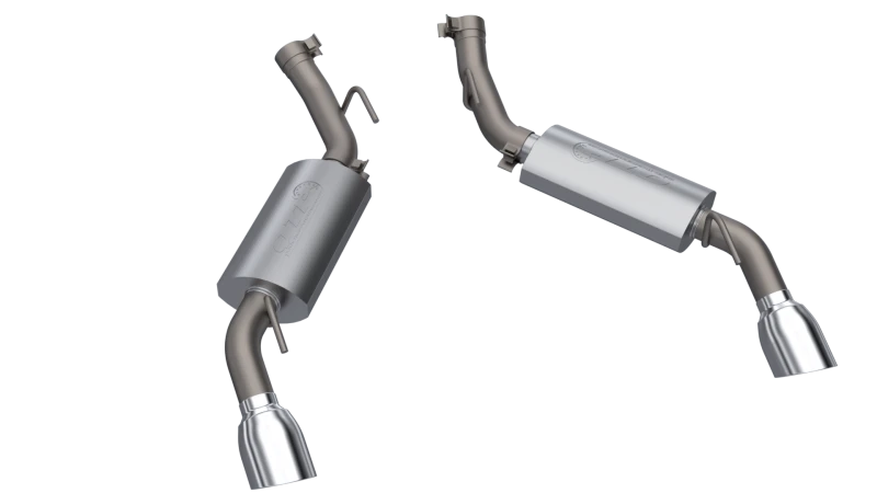 QTP 14-15 Chevrolet Camaro SS 6.2L 304SS AR3 Axle Back Exhaust w/4.5in Tips