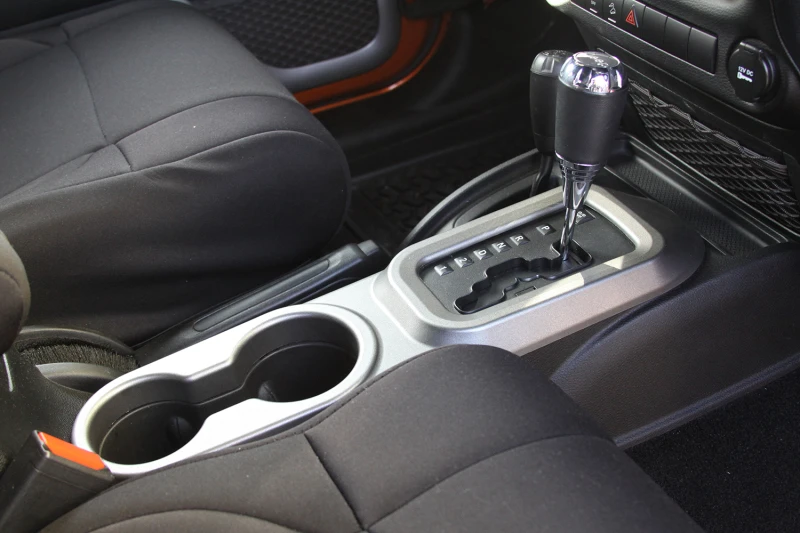 Rugged Ridge 11-18 Jeep Wrangler JK mit Automatikgetriebe, Charcoal-Mittelkonsole