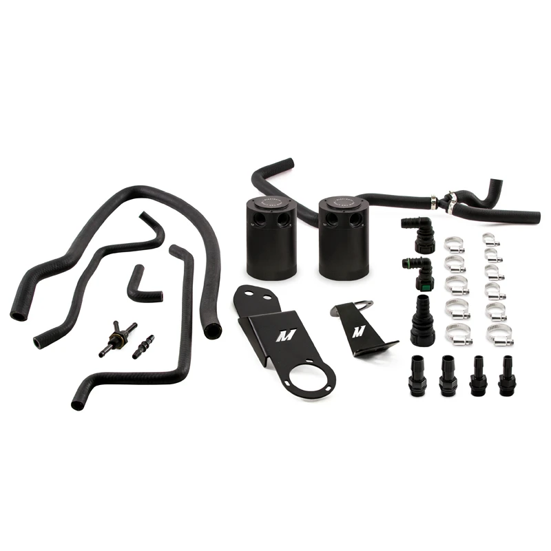 Mishimoto 2013+ Cadillac ATS 2.0T Öl-Auffangbehälter-Kit - Schwarz