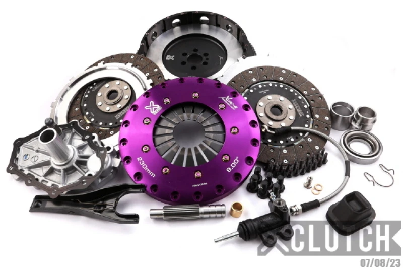 XClutch 01-02 Nissan Pathfinder SE 3.5L 9-Zoll-Twin-Solid-Organic-Kupplungskit