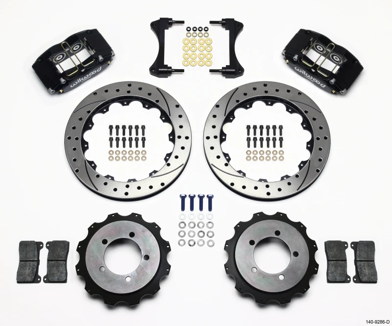 Wilwood Dynapro Radial Rear Kit 13.00in Drilled for Mitsubishi EVO VIII