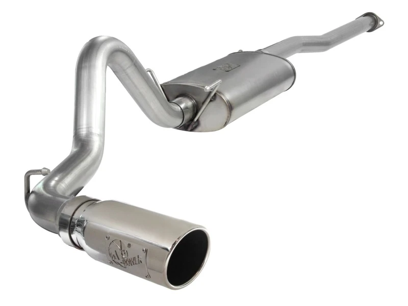 aFe MACHForce XP Auspuff-System Cat-Back SS-409 EXH CB Toyota Tacoma 05-13 V6-4.0L (Pol Tip)