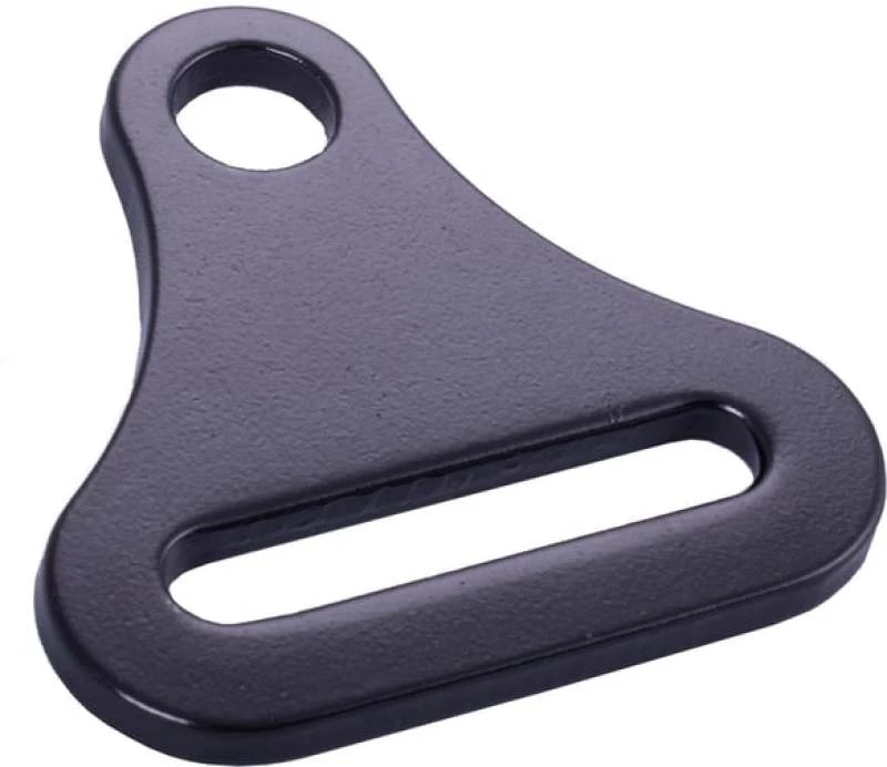 RaceQuip Langen Reichweite Schraubmontage Endgurt Hardware / 2 oder 3 Zoll Gurte / Geschmiedeter Stahl- Schwarz