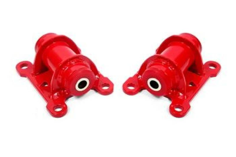 BMR 98-02 Chevrolet Camaro Motorhalterungs-Kit (Stahl) mit Poly-Buchsen - Rot