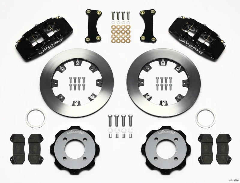 Wilwood Dynapro 6 Front Hat Kit 12,19 Zoll 2011 Fiesta
