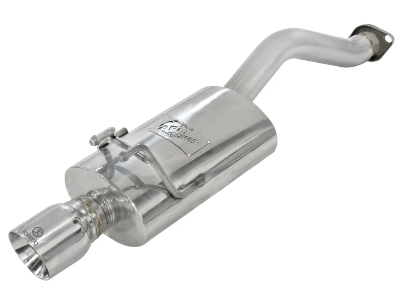 aFe Takeda Auspuff 2,5 Zoll Dia 304SS Axle-Back mit polierter Spitze 06-11 Honda Civic EX Limousine L4 1,8L