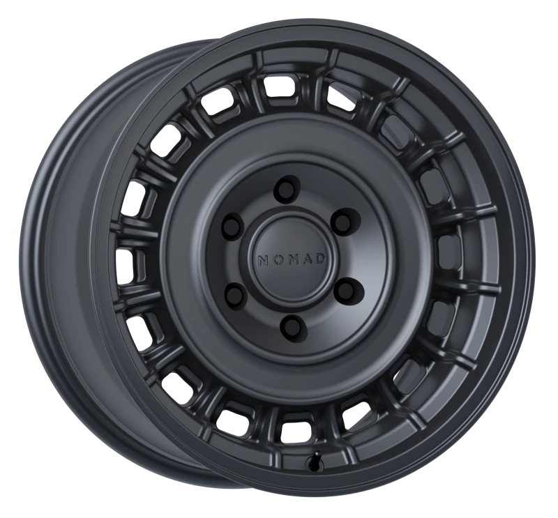 Nomad N502DU Arvo 17x8,5 Zoll Felge 6x139,7 BP 0mm Offset 106,1mm Bohrung – Dark Gunmetal