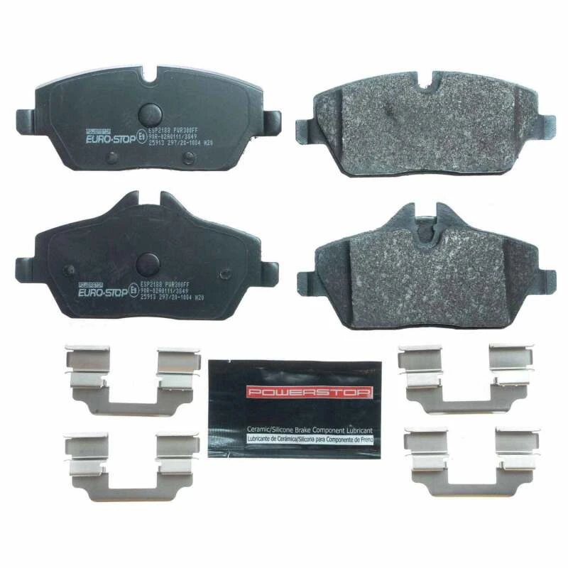 Power Stop 18-20 BMW i3s Euro-Stop ECE-R90 Front Brake Pads