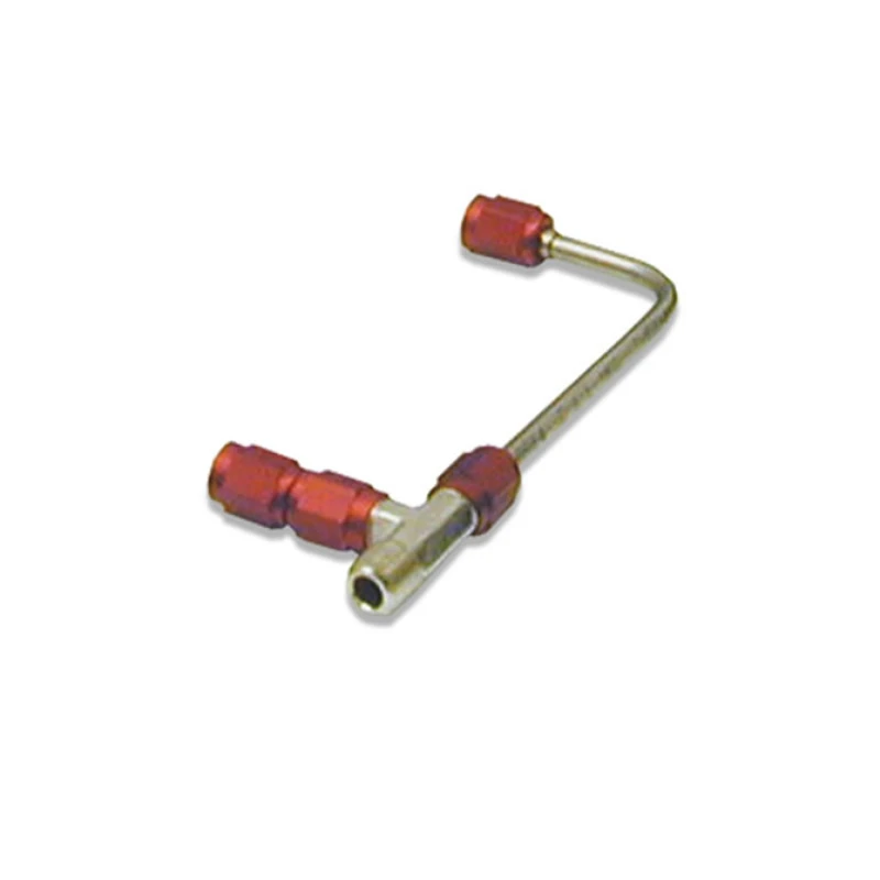Nitrous Express 4500 Gemini SS Magnetventil zu Plattenverbinder (Neuer Stil) - Rot