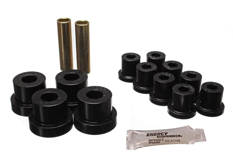 Energy Suspension Jeep Federbuchsen-Set - Schwarz