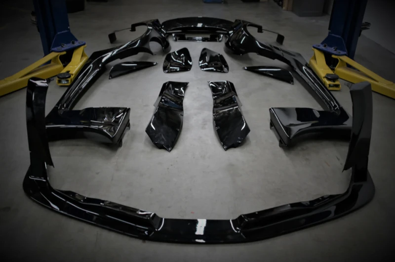 HKS Premium Body Kit für 2020 Toyota Supra A90 / GR – Kit ohne Wing