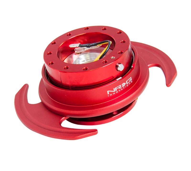 NRG Quick Release Kit Gen 3.0 – Roter Metallkörper / Roter Ring mit Griffen