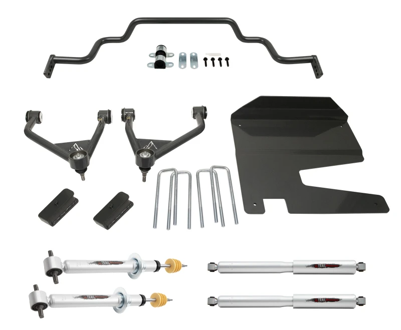 Belltech 19-20 Silverado / Sierra 4wd 4-Zoll-Lift-Kit mit Front-Sway-Bar