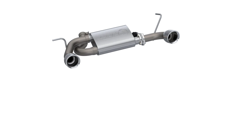 QTP 2018 Jeep Wrangler JL 304SS Screamer Cat-Back Exhaust 4DR w/4in Tips