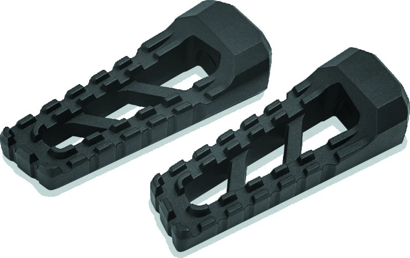Kuryakyn Riot Fußrasten ohne Adapter Satin Schwarz