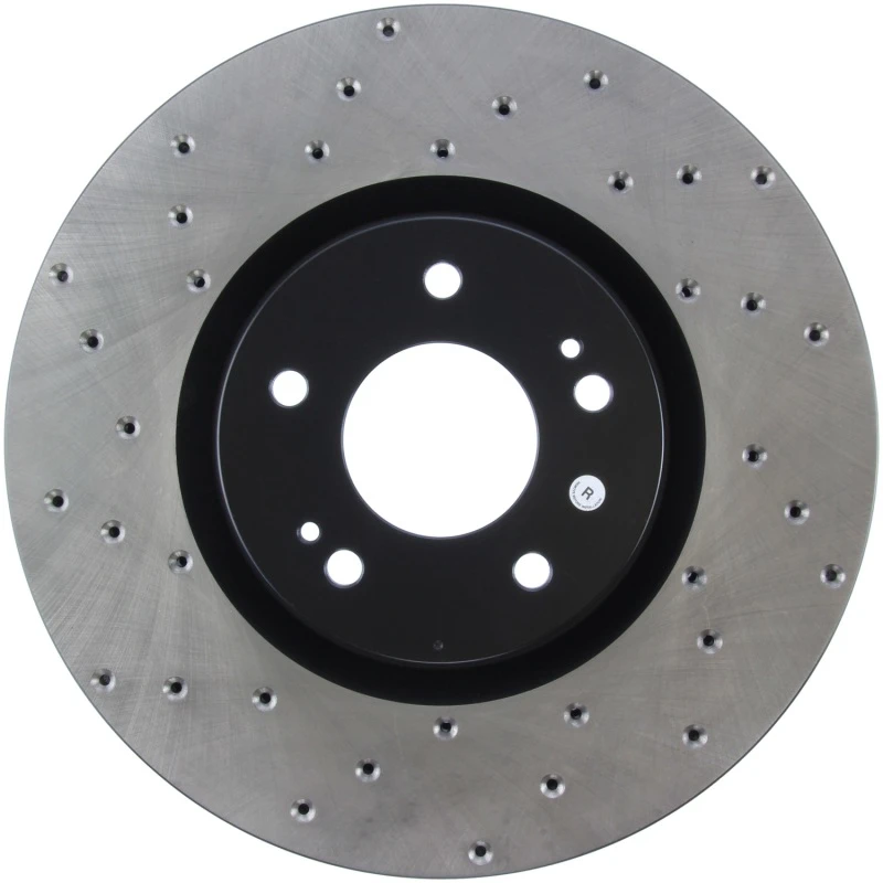 StopTech for 03-06 Mitsubishi Lancer Evo AWD Drilled Right Front Rotor