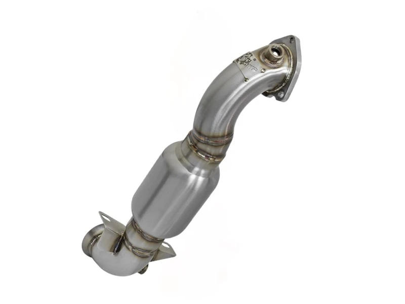 aFe 09-13 MINI Cooper S (R56) L4 1.6L (t) Twisted Steel Abgasrohr 2-1/2 Zoll 304 Edelstahl mit Kat