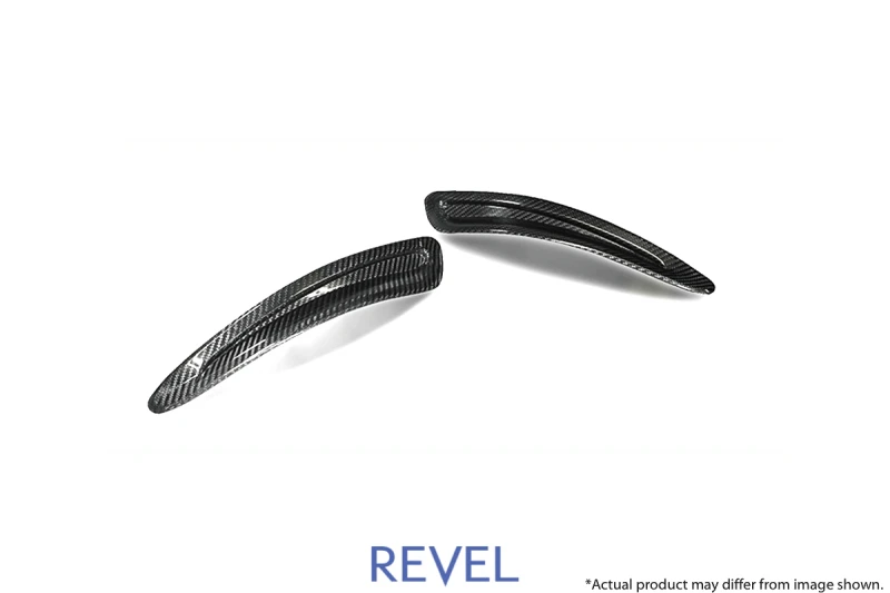 Revel GT Dry Carbon Hood Duct Cover für 2020 Toyota GR Supra – 2 Teile